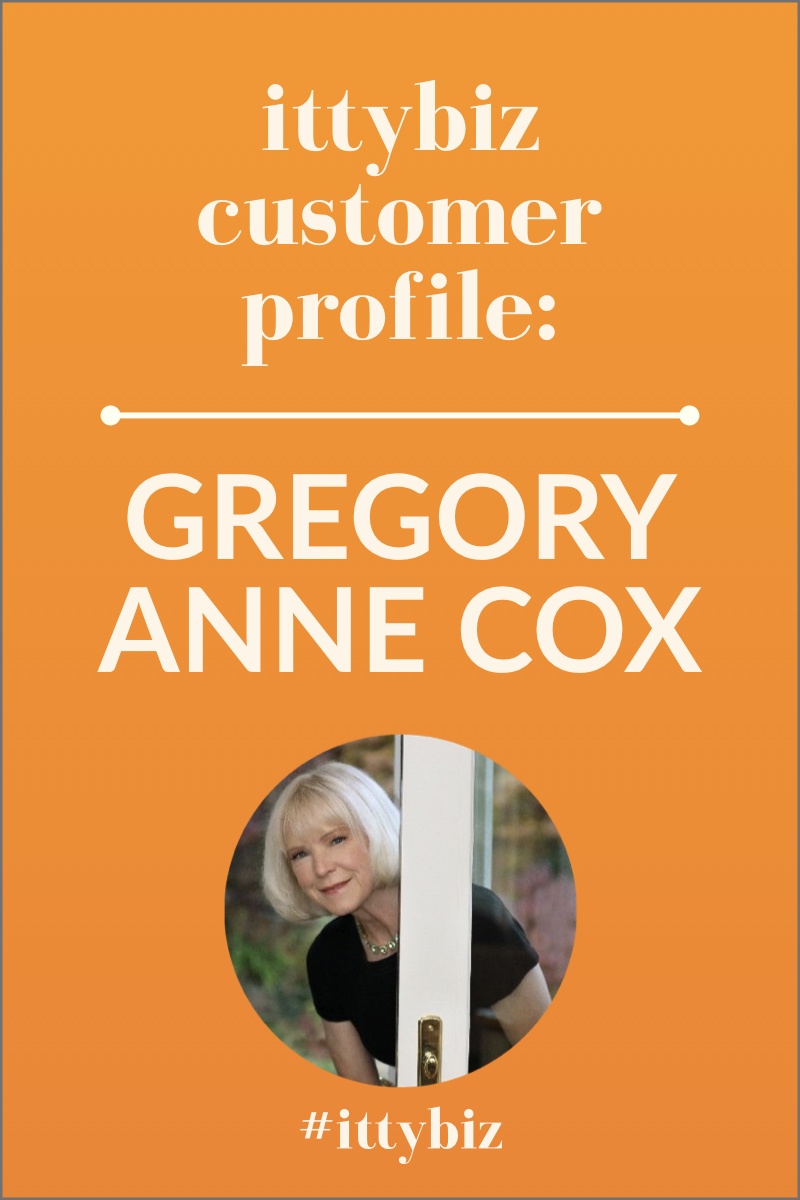 Meet IttyBiz customer Gregory Anne Cox, Wellness Coach!
