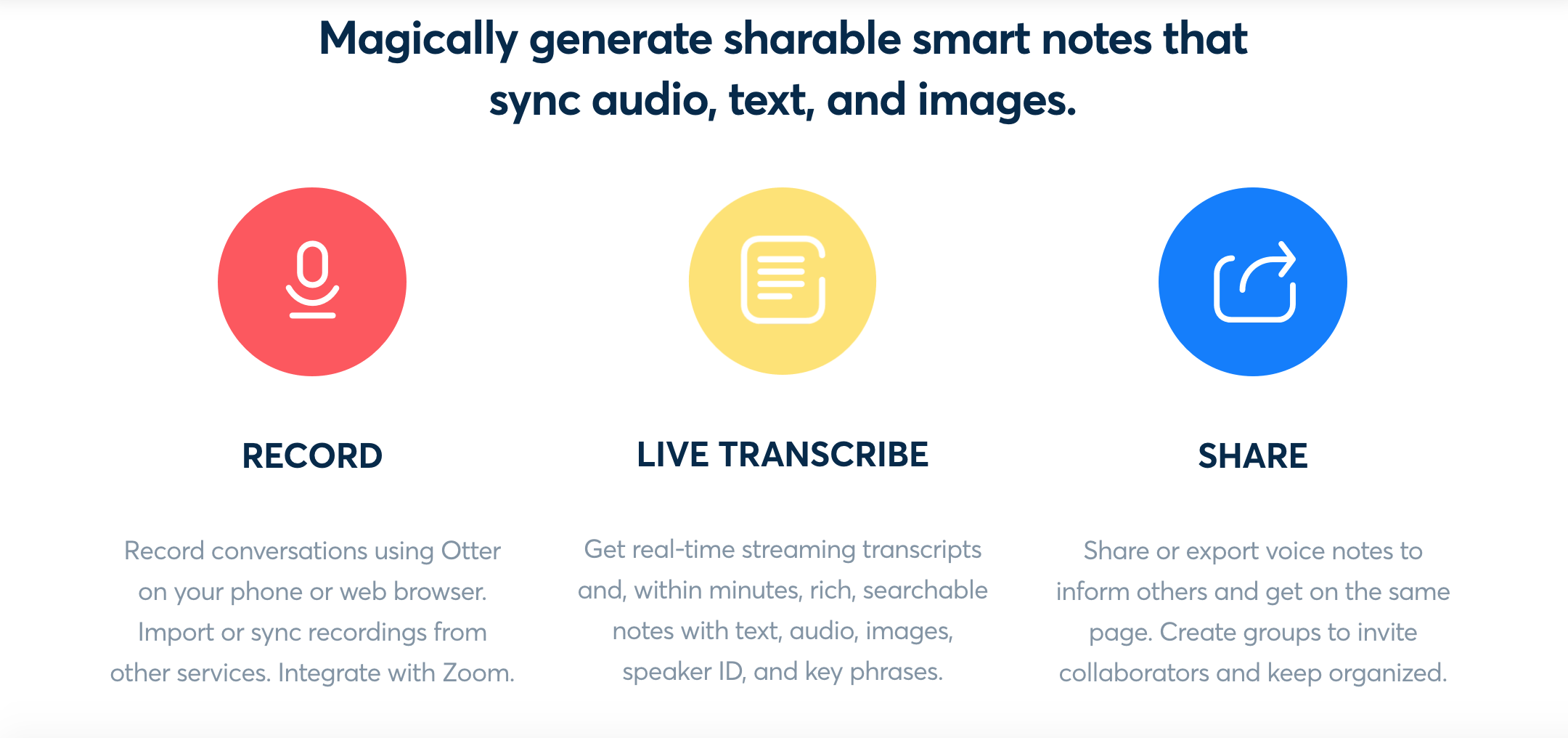 Otter.ai transcription app